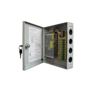 Bloc d'alimentation pour Caméra de surveillance 12V 10A avec Boitier