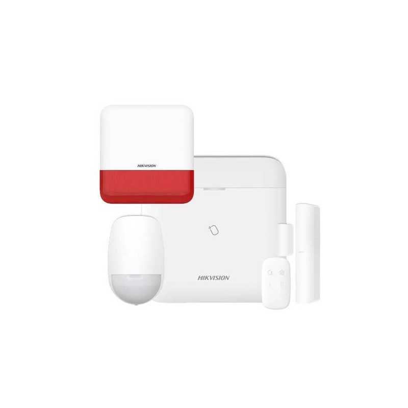 KIT ALARME SANS FIL + SIRÈNE EXTERNE HIKVISION AXPRO